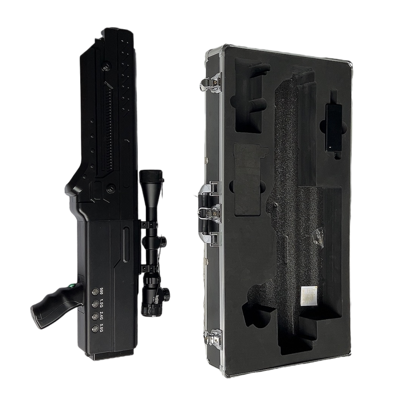  聂拉木手持便携式枪型低空防御反制四通道A型