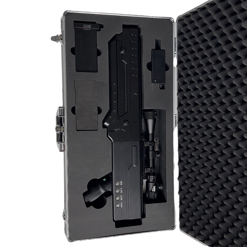  聂拉木手持便携式枪型低空防御反制四通道B型